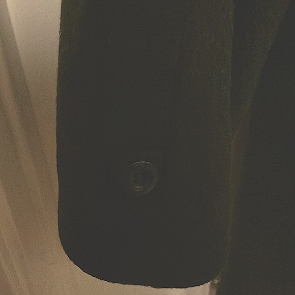 Vintage ECHTER LODEN Wool MADE IN AUSTRIA PEA COAT Green SIZE 12 USA! - Picture 3 of 10